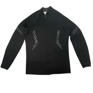 Goldfin Men Wetsuit Jacket Full Zip Black Neoprene Small